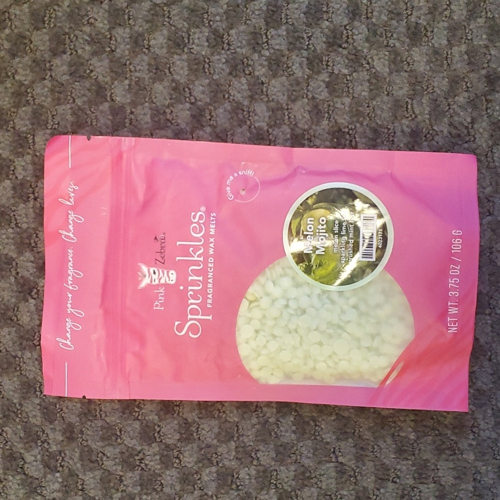 Melon Mojito Pink Zebra‎ 3.75 oz bag sprinkles